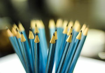 Des crayons