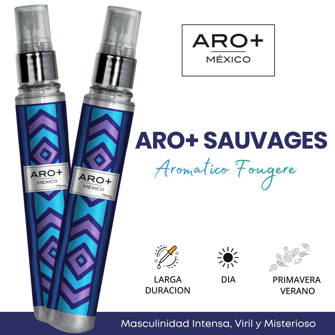 SAUVAGES Aro+ Paquete Duo - Perfume de Caballero