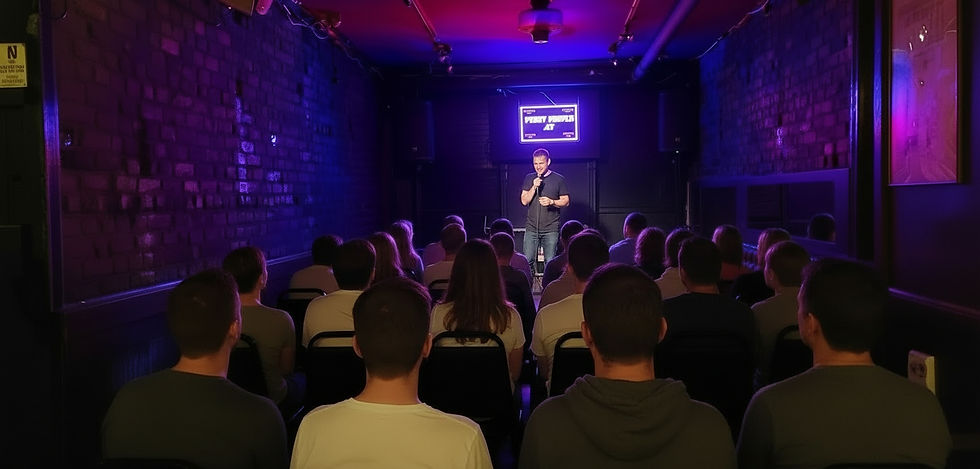 FUNNY PEOPLE AT @ Bedford Falls NYC