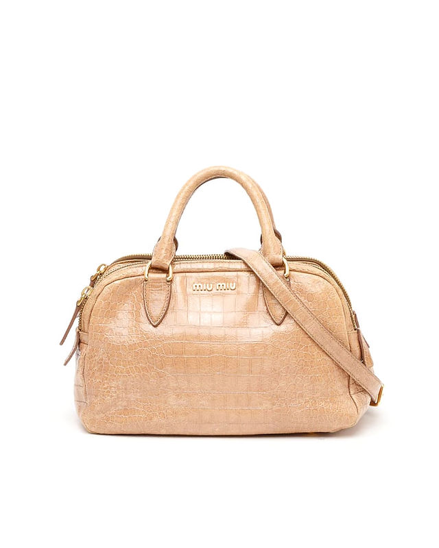 Miu Miu Vitello Lux Bag $394