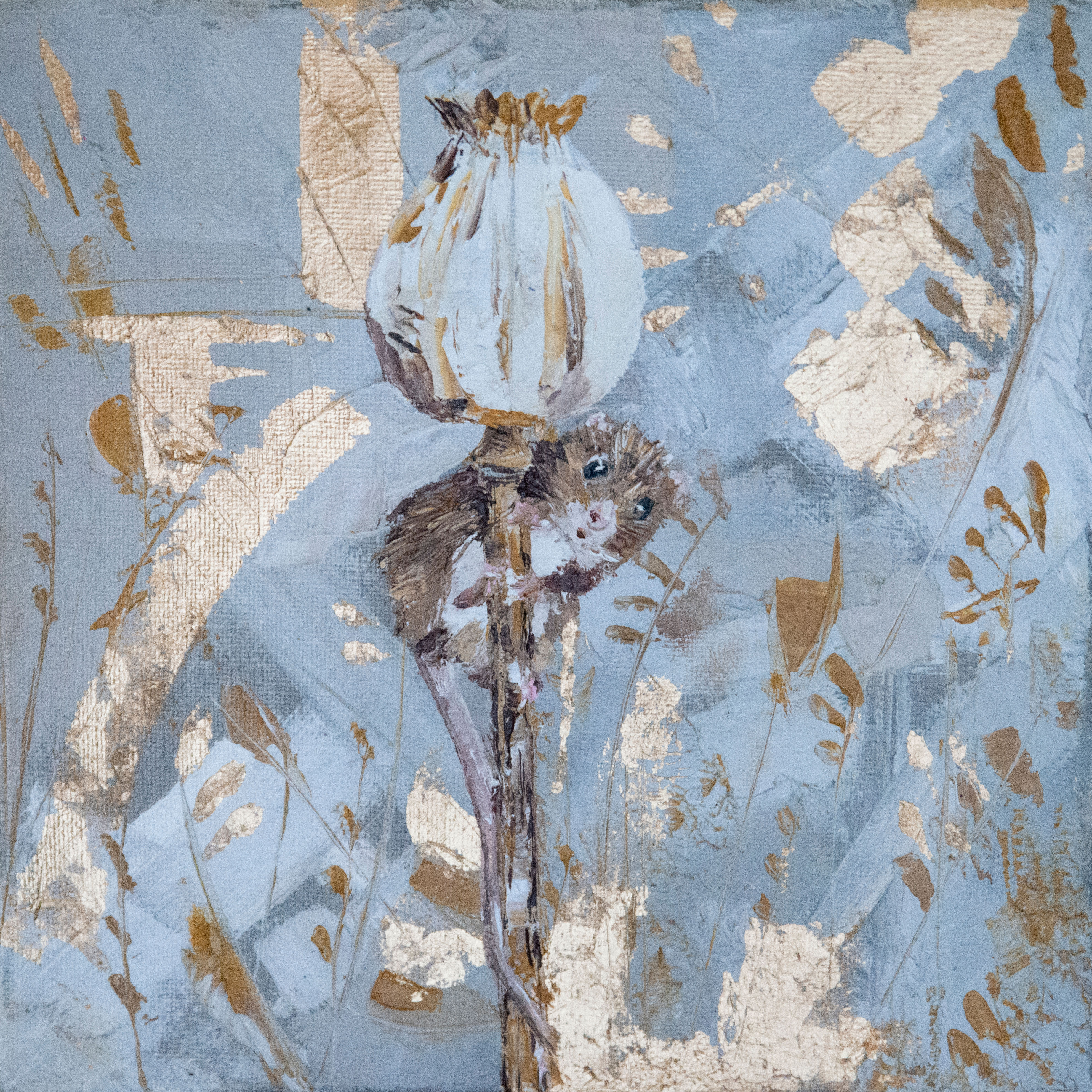 Poppy Pod Perch (Print)