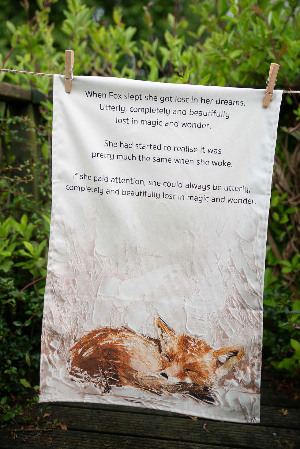 Thumbnail: Organic Cotton Tea Towels | When Beasts Spoke