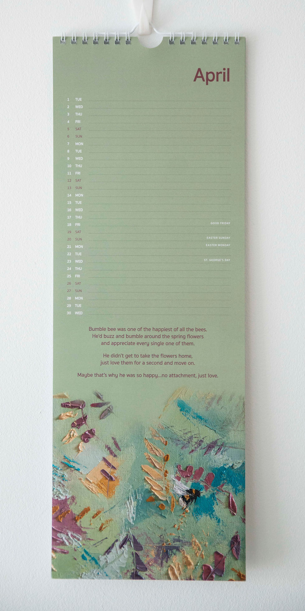 Thumbnail: When Beasts Spoke 2025 Calendar