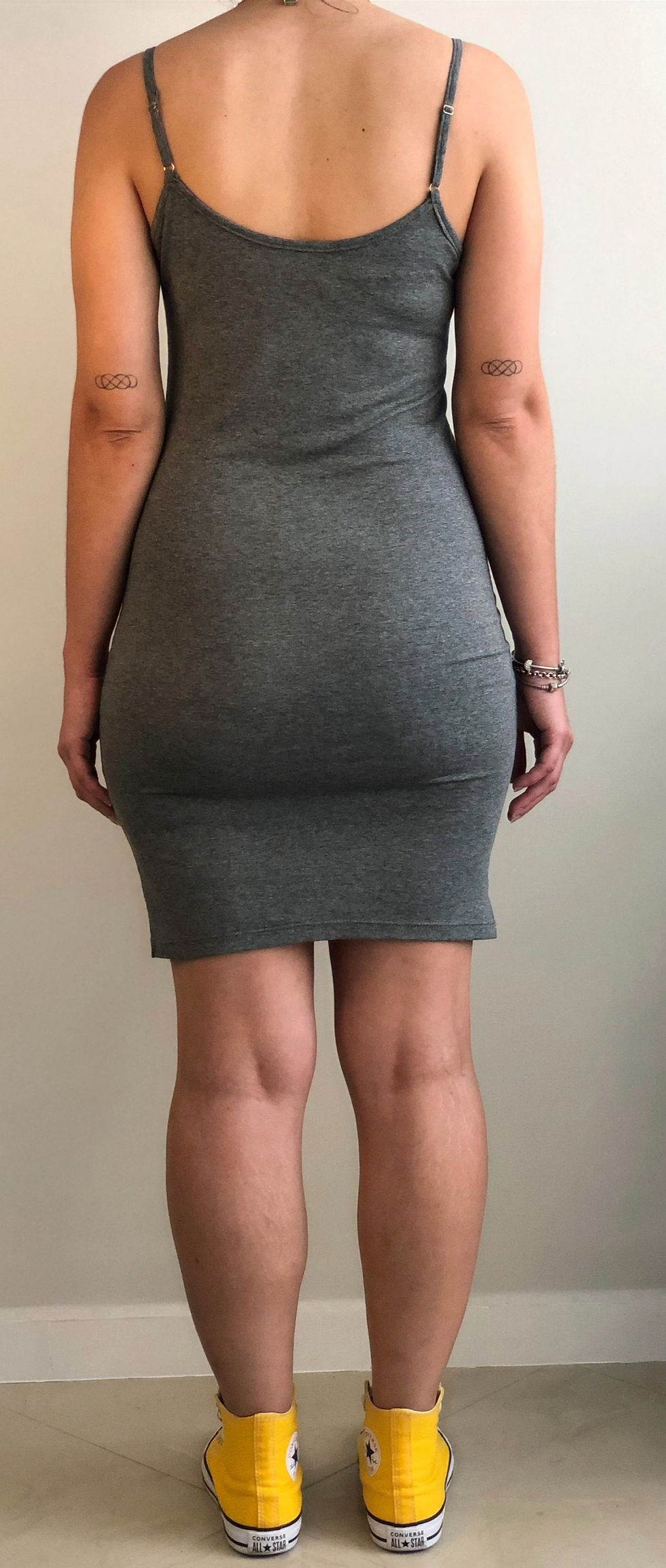 Miniatura: VESTIDO VISCOLYCRA COSTAS