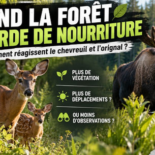 QUAND LA FORÊT DÉBORDE DE NOURRITURE