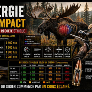 Quelle énergie faut-il réellement pour récolter le grand gibier de façon éthique?