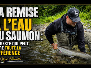 La remise à l'eau du saumon : un geste qui peut faire toute la différence