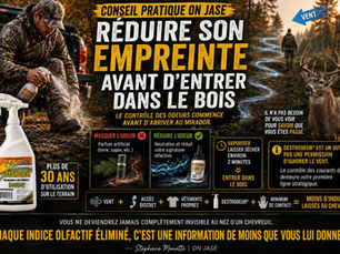 URINER PRÈS DE SON SITE DE CHASSE : EST-CE VRAIMENT UNE ERREUR?