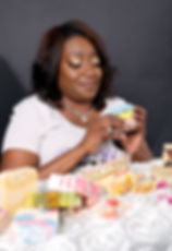 Rylinda making soap