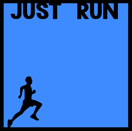 Just Run (BOY) 12x12 Overlay JJ4090