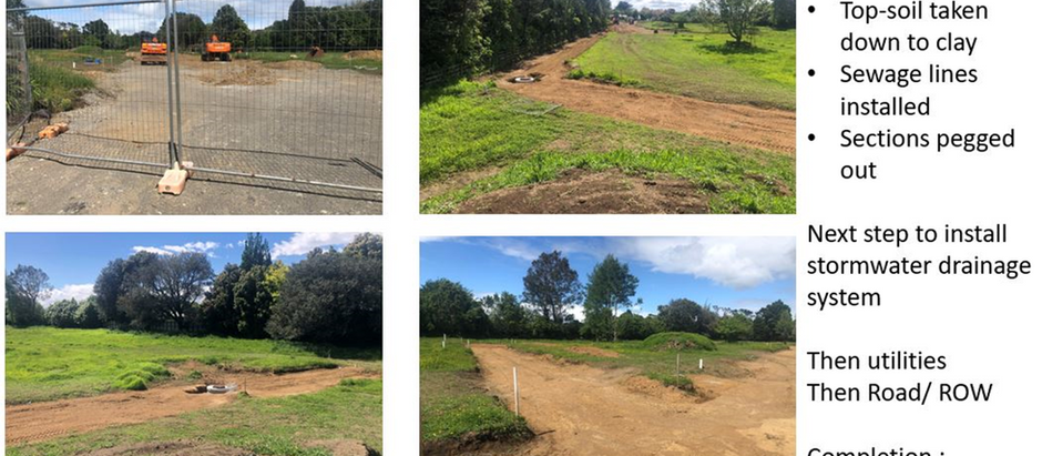Welcome to Harmony Place; development sections in New Plymouth, Taranaki