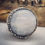 Thumbnail: Large Silver Plated Moonstone Statement Ring 