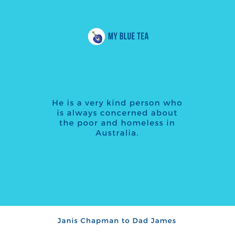 My Blue Tea Father's Day Contest Winner - Janis Chapman