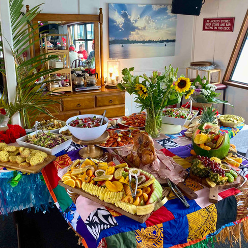 Food served at Port AdVenture Cruises as featured in Brilliant-Online