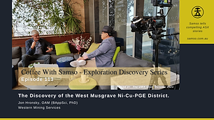 Discovery of the West Musgraves Ni-Cu-PGE District