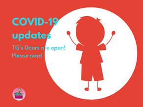 We are keeping our TG’s doors open!