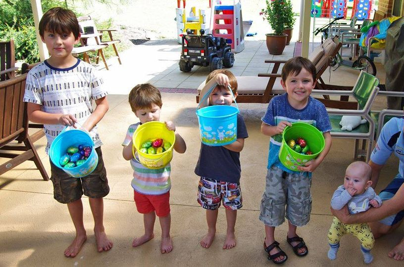 Enjoying the Easter Eggs Hunt, Brilliant-Online