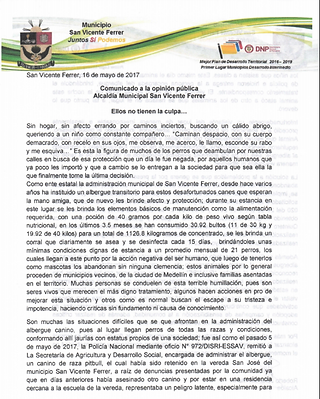 Comunicado