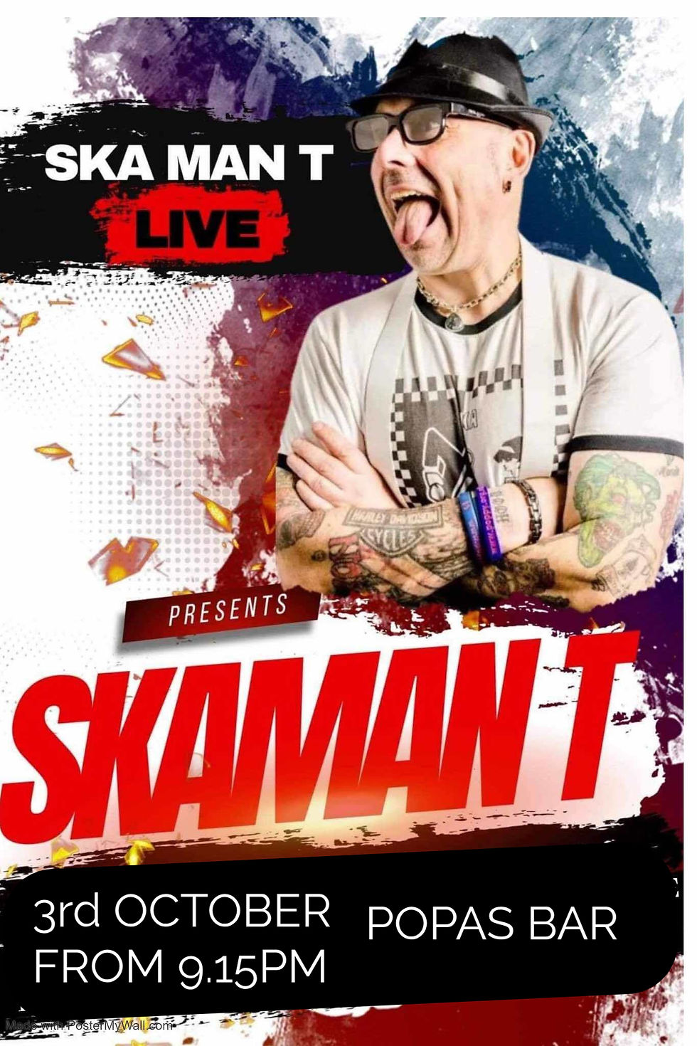 SKA MAN T LIVE AT POPAS