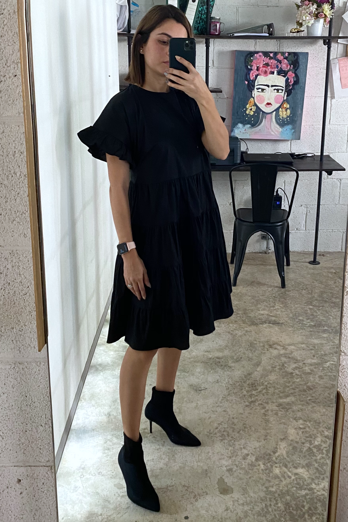 Vestido Fresia negro