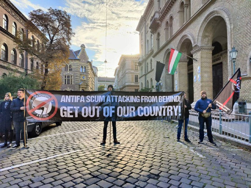 A Mi Hazánk Ifjai és a HVIM tagjai néztek farkasszemet a bujkáló antifákkal
