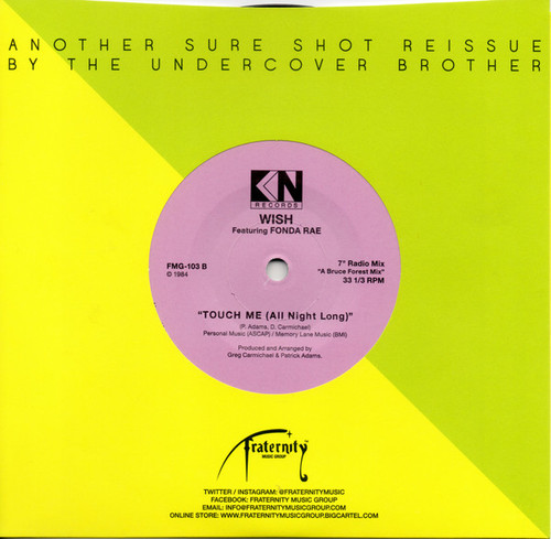 ☆ BMF - When You Touch Me / レコード Everytime You Touch Me - Beatmasters 7'' Mix - song and lyrics by