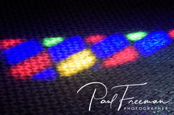 stainedglass window reflection