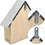Küçük resim: Natural Wood Insect House,Bamboo Nesting Habitat, for Bees Butterflies Ladybugs