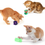 Thumbnail: 20 Pcs Cat Toys for Indoor Kitten, Collapsible Tunnel, Interactive Feather Wand Ball Spring Mice Toy for Puppy Kitty