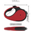 Thumbnail: 360° Tangle-Free Retractable Dog Lead Dogs|5M Strong Nylon Tape,One-Handed Brake
