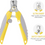 Миниатюра: Sharp Stainless Steel Pet Nail Trimmer with Safety Guard and Bonus Nail File