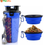 Miniature : 2 in 1 Dual Chamber Bottle with Portable Collapsible Bowls for Travel