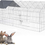 Thumbnail: 269 cm | Dog,Pet,Chicken,Rabbit, Guinea Run Playpen Rectangular with Pitched Roo