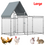縮圖：2 Sz/Poultry Coop Cage,Rabbit Hutch for 4-8 Chickens Galvanized Metal Enclosure