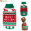 Miniatura: Christmas Dog Jumper,Knitted Striped Sweater,Warm Winter Clothes for Dogs & Cats