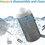 Miniatura: Pet Water Bottle,Hanging Dog Water Dispenser Kennel Drinker Kettle Feeder No BPA