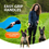 الصورة المصغرة: Double Dog Lead for 2 Dogs,Rope Bungee Dual Dog Lead with Padded Handles