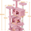 Miniatura: Cat Tree Scratching Posts Cat Tower Activity Centre,House with Ladder for Cats