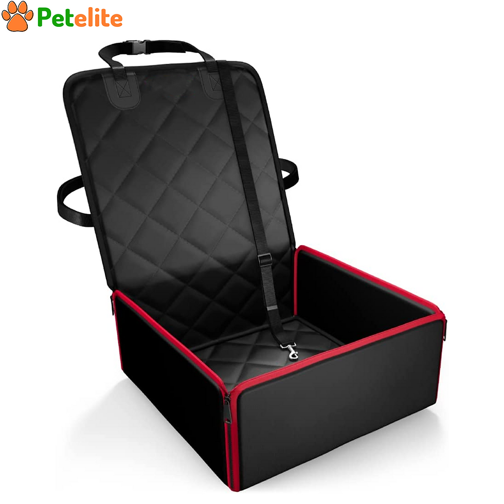 Dog Car Seat with Pet Seat Belt ,Dog Booster Seats (2-In-1)