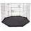 Miniatura: Water Resistant Floor Playpen Dog Cages for Dogs Puppies Rabbits Guinea Pigs