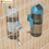 Miniatura: Pet Water Bottle,Hanging Dog Water Dispenser Kennel Drinker Kettle Feeder No BPA