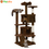 Miniatura: Cat Tree Scratching Posts Cat Tower Activity Centre,House with Ladder for Cats