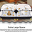 Миниатюра: Small Pet Playpen with Detachable Foldable Bottom Breathable Transparent Mesh