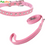 Thumbnail: Cute Diamante Puppy Cat Collar and Leash Set,Bling Suede Collar with Lead
