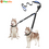 Прев'ю: Double,No Tangle 360° Swivel Rotation Lead Leash for 2 Dog & Waste Bag Dispenser