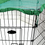 Thumbnail: 8 Panel Foldable Dog,Cat,Rabbit Metal Playpen Run Cage + Cover