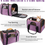 Thumbnail: Portable Cat Carrier Bag,Top Opening,Removable Mat and Breathable Mesh for Dogs