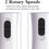 Миниатюра: 50 DB Ultra Quiet Electric Nail File with 2 Speeds Fast Clipping,Quick Charging