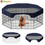 Miniatura: 24'' | 8 Panel Pet Playpen Cover For Outdoor Indoor , Top Cover Mesh