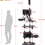 Miniature : Cat Tree,Adjustable Tall Cat Tower with Condos Baskets | Ladder,Scratching Post